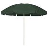 vidaXL Strandparasoll gr&oslash;nn 240 cm