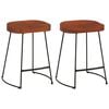 vidaXL Gavin-barkrakker 2 stk 45x38x53 cm heltre mango