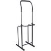 vidaXL Justerbar pull-up/dipsstativ 175-224 cm svart