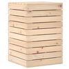 vidaXL Skittent&oslash;yskurv 44x44x66 cm heltre furu