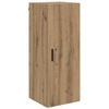 vidaXL Veggskap Artisan Eik 34,5 x 34 x 90 cm Konstruert tre