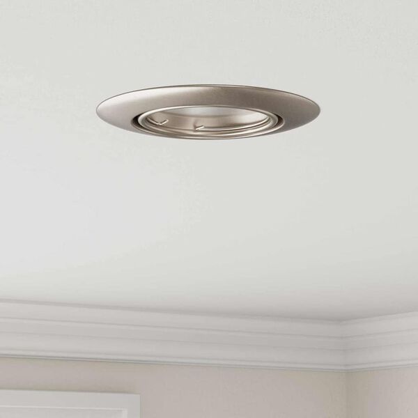 vidaXL Spotlight 6 pcs s&oslash;lv 9 x 9 x 2.5 cm Metall