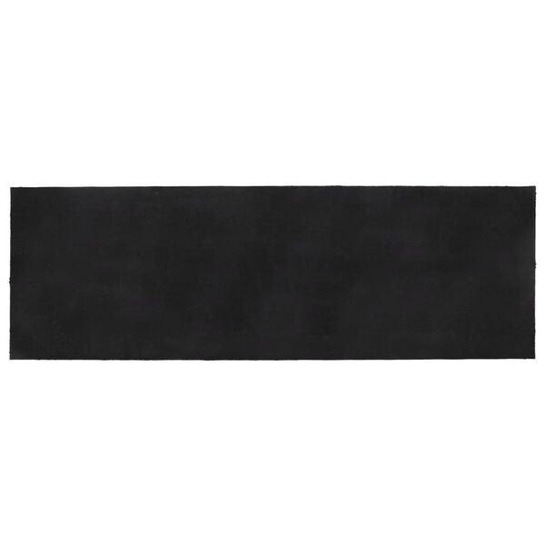 vidaXL Dørmatte mørkegrå 100x300 cm tuftet kokosfiber