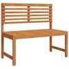 vidaXL Hage Stol Brun 100 x 50 x 91cm Massivt akasietre