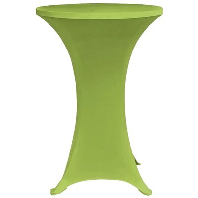 vidaXL Elastisk bordduk 4 stk 70 cm grønn