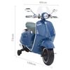 vidaXL Elektrisk lekescooter Vespa GTS300 bl&aring;