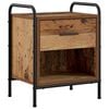 vidaXL Nattbordskap Gammelt tre 40 x 30 x 50 cm Konstruert tre