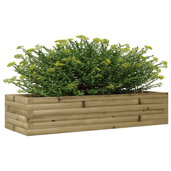 vidaXL Plantekasse 110x40x23 cm impregnert furu