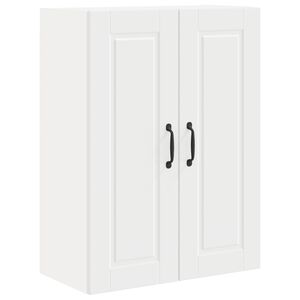 vidaXL Oppvaskmaskin-panel med d&oslash;r Hvit 60 x 31 x 80 cm Konstruert tre