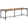 vidaXL Spisebord 220x90x75 cm grovt heltre mangotre
