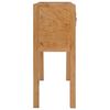 vidaXL Skjenk 125x30x75 cm heltre teak
