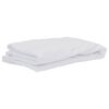 vidaXL Madrassbeskytter hvit 200x200 cm vanntett
