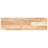 vidaXL Flytende hylle 80x20x2 cm ubehandlet heltre akasie