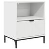 vidaXL Nattbordskap Hvit 49 x 36 x 61 cm Konstruert tre