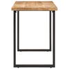 vidaXL Spisebord 110x55x75 cm heltre mango