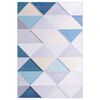 vidaXL Teppe print flerfarget 160x230 cm stoff