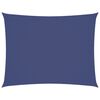 vidaXL Solseil oxfordstoff rektangul&aelig;r 2x3,5 m bl&aring;