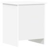 vidaXL Oppbevaringskiste Hvit 40 x 40 x 50 cm Konstruert tre