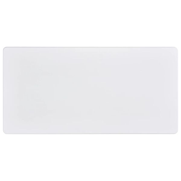 vidaXL Barbord hvit 120x60x110 cm MDF