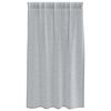 vidaXL Voile Gardin med gardiner 2 pcs Mørkegrå 140 x 140 cm Polyester