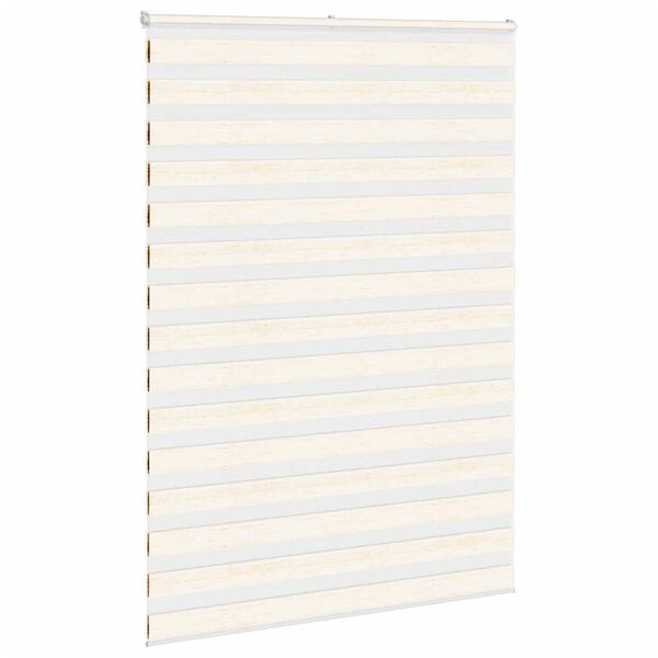 vidaXL Sebragardin marmor beige stoff bredde 160,9 cm polyester