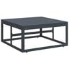 vidaXL Utend&oslash;rs M&oslash;bler Antrasitt 70 x 70,5 x 32 cm St&aring;l