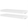 vidaXL Vegghyller 4 stk hvit 60 cm