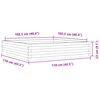 vidaXL Plantekasse 110x110x23 cm impregnert furu