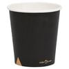 vidaXL Kaffepapirkopper 200 ml 100 stk svart