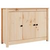vidaXL Skjenk 100x35x74 cm heltre furu