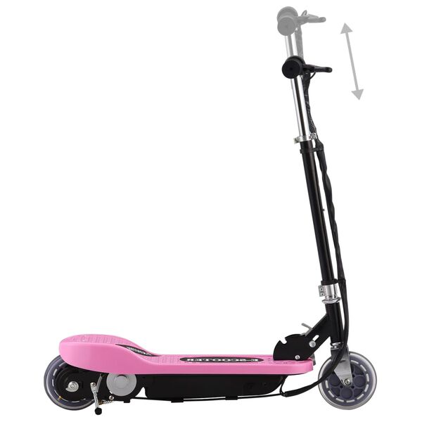 vidaXL Elektrisk sparkesykkel 120 W rosa