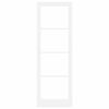 vidaXL Innvendig D&oslash;r ORKDAL Hvit grunning 78 x 232 cm