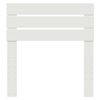 vidaXL Hodegavl Hvit 75 cm Konstruert tre