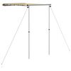 vidaXL Markise til bobil og campingvogn 1,2x2x2,15 m beige