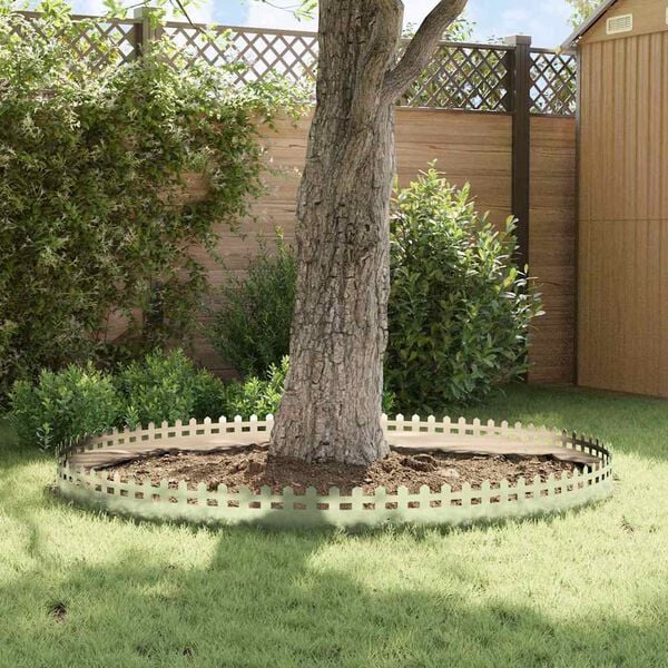 vidaXL Plenkanter 20 pcs sølv 103 x 0,05 x 22 cm Rustfritt Stål