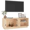 vidaXL TV-benk 105x34x40 cm heltre furu