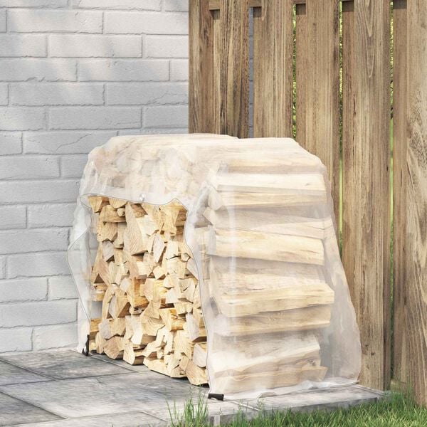 vidaXL Presenning med &oslash;yer Gjennomsiktig 1 x 2 m Polyethylen