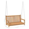 vidaXL Hengebenk heltre teak 114x60x64 cm