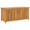 vidaXL Putekasse 120x50x58 cm heltre teak