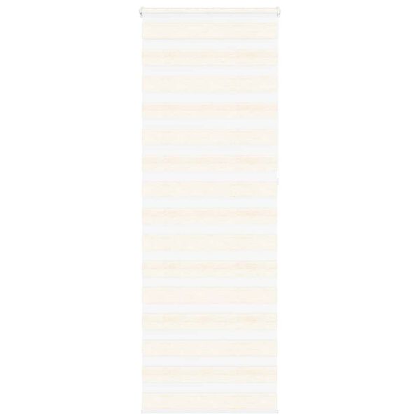 vidaXL Sebragardin marmor beige stoff bredde 85,9 cm polyester