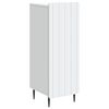 vidaXL Serviesskap Hvit 34,5 x 33 x 92 cm Konstruert tre