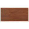 vidaXL Vinduskarmer Brunt tre 100 x 45 x 4,5 cm PVC