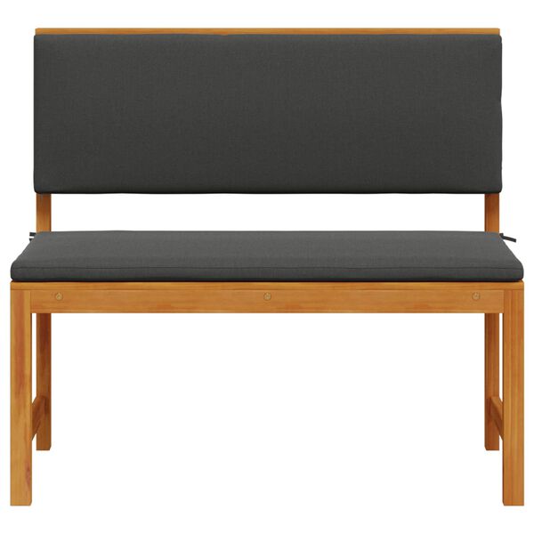 vidaXL Hagebenk Brun 100 x 50 x 91cm Massivt akasietre