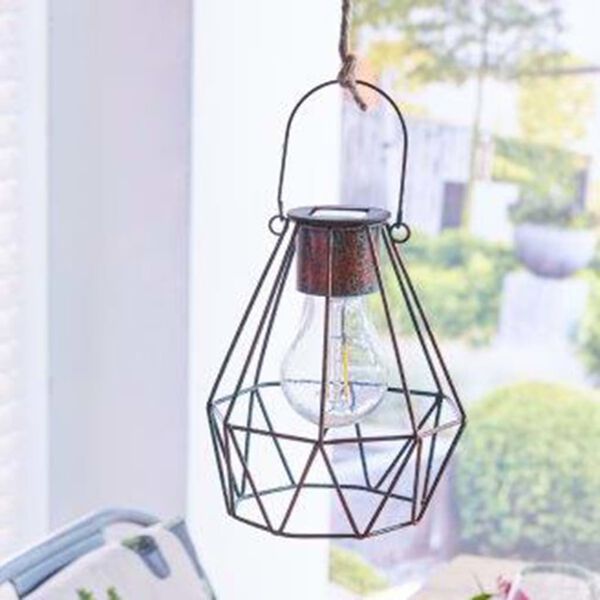 Luxform Soldrevet hagelampe LED Dusseldorf