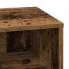 vidaXL Nattbordskap med skuff 2 pcs Gammelt tre 50 x 34,5 x 50 cm.