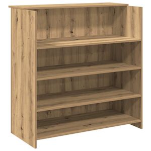 vidaXL Resepsjonspult artisan eik 100x50x103,5 cm konstruert tre