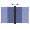 vidaXL Uttrekkbar sidemarkise blå 200x1200 cm