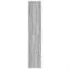vidaXL Bokhylle grå sonoma 70x36x189 cm konstruert tre