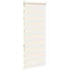 vidaXL Sebragardin marmor beige stoff bredde 60,9 cm polyester