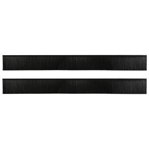 vidaXL Selvh&auml;ftende d&oslash;rb&oslash;rstetninger 2 stk. 100 cm Aluminium Legering